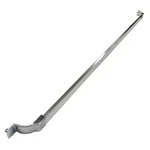 Bright Chrome Tower Bar With Brackets For Framed Sliding Shower Doors 32" Long. Fixed Price $41.15.