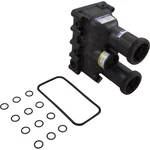 Manifold Body, Pentair Max-e-therm SR200/333/400, W/ O-rings. Fixed Price $202.70.