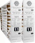Lennox X6670 Healthy Climate 16X25X5 Air Filter Merv 11 Oem Pack Hvac Units. Fixed Price $86.53.