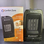 Comfort Zone CZ448 Oscillating Ceramic Heater 1500W 5120 Btus 120V Ac 12.2AMP. Fixed Price $23.99.