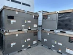 8.5 Ton Rheem Rooftop Unit Gas Stage 460V M# RGEDZT102ADG22BAAA. Fixed Price $10500.00.