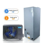 Aciq 2.5 Ton 17 SEER2 Inverter Heat Pump Split System R454B 208/230V. Fixed Price $3599.99.