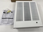 Berko VFK484F 4800W 240V Fan Forced Wall Heater Open Box Unused Commercial Hvac. Fixed Price $299.95.