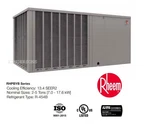 Rheem Ton Horizontal Packaged & Heat Pump 13.4 SEER2 208-230/1/60 New. Fixed Price $7370.00.