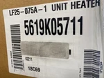 Lennox LF25-075A-1 75000 Btu Natural Gas Unit Heater 80% Afue Horizontal. Fixed Price $2024.00.