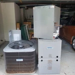 Ton Tempstar By Icp Seer AC/140 K Btu 96% Gas Furnace And Evaporator Coil. Fixed Price $2500.00.