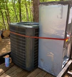 Goodman Split System Condenser & Air Handler, R-410A, 208/230V ARUF31B14AB. Fixed Price $1500.00.
