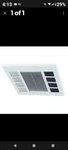 Dayton 2YU39 Ceiling Heater Fan 4000W 208V Steel Analog Control White. Fixed Price $750.00.