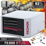 Reznor Ubxc 75,000 Btu High Static Natural Gas/lp Propane Unit Heater + Venting. Fixed Price $3089.00.