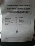 Icp 15KW Heat Strip For Tempstar Air Handlers Ehma Series PAM3 Pumps. Fixed Price $349.99.