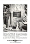 1950 Print Carrier Air Conditioning Refrigeration Window Unit Couple Reading. Fixed Price $9.95.
