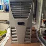 Rittal 3302110 Enclosure Air Conditioner 1093 Btuh Cap. Carbon Steel Wall Mount. Fixed Price $625.49.