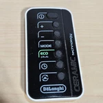 Genuine Delonghi Remote Control For Ceramic Technology Heater Fan DCH7093ER. Fixed Price $13.95.