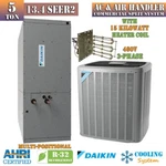 Daikin 5 Ton 13.4 SEER2 Central Air Conditioner Commercial Split System 460V/3P. Fixed Price $9526.00.