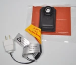 New Briskheat Silicone Rubber Heating Pad Tape Adjustable Thermostat 4"X5" 120V. Fixed Price $124.99.