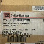 Cutler Hammer Westinghouse HFB3022ML Pole Amp Type Mag Only. Fixed Price $169.00.