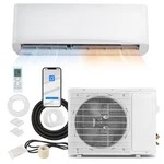 12000 Btu Mini Split Ac, Wall Air Conditioner W/heating Pump, Wifi & App Enabled. Fixed Price $389.99.