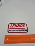 Lennox Hvac Air Conditioning Heating Embroidered Logo Patch Uniform Badge. Fixed Price $16.00.
