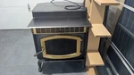 Warnock Hersey Pellet Stove, Fireplace P24FS Room Heater. Fixed Price $1550.00.