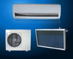 Solar Thermal Hybrid Dc Inverter Air Conditioner Heat Pump 12,000 Btu Mini Split. Fixed Price $1338.00.