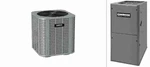Oxbox By Trane 1.5TON Split System Air Conditioner With Gas Furnace. Fixed Price $2347.44.