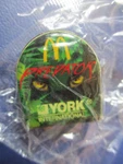 Mc Donald's York International Predator Lapel Pin New Package *. Fixed Price $9.99.