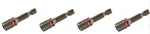 Malco MSH1/4T - Magnetic Hex Chuck Driver Bit 1/4" Lot Of New. Fixed Price $17.77.