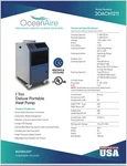 2023 Oceanaire 2OACH1211 Portable Conditioner & Heating Unit 12K Btu. Fixed Price $1200.00.