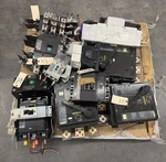 Pallet Of Industrial Circuit Breakers & Components Square Fuji Emerson. Fixed Price $17000.00.