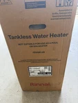 Rinnai RE199EP Tankless Water Heater Outdoor Installation Propane Gas. Fixed Price $1000.00.