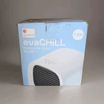 Used Open Box Evachill Personal Air Cooler EV-500 7.5 Watt Ocean Blue Tested. Fixed Price $26.99.