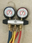 Jb Industries 24225 2-VALVE Zeppelin Charging & Testing Manifold With 3 Hoses. Fixed Price $60.00.