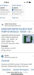 Aaon Asmo 1690 Water Source Heat Pump X2 Module, Oem Org Part, New. Fixed Price $245.00.