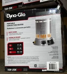Dyna-glo RMC-LPC25DG Propane Heater 15K-25K Btu Convection Indoor/outdoor. Fixed Price $125.00.