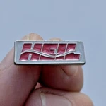 Heil Heating Air-conditioning Cooling Logo Red Enamel Products Vintage Lapel Pin. Fixed Price $13.09.