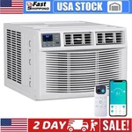 8000 Btu Window Air Conditioner With Heater Wifi Smart Ac Unit 350 Sq Us. Fixed Price $336.29.
