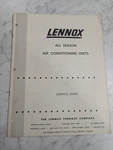 Lennox Air Conditioning Manual All Season Units Service Data Information. Fixed Price $23.93.
