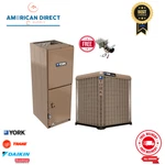 Ton York 20 Seer Communicating Ac Split System 230/1 + 5KW Heat Kit. Fixed Price $3949.99.