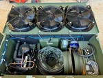 Military Ton 72,000BTU Ac Unit Nos-new Air Conditioner-heat 3PH Complete Ducts. Fixed Price $6800.00.