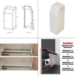 30/07 Original Series Right End/wall Cap - Hot Water Hydronic Baseboard Cover. Fixed Price $16.99.