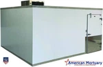 12 X 14 Walk-in Mortuary Cooler By American. Fixed Price $15787.00.