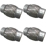 Stainless Steel Flex Pipe For Four Pieces 1.5" 4" Double Braided Heavy Duty. Fixed Price $50.00.