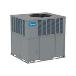 Midea Ton 90,000 Btu Gas Package Unit Downflow/horizontal 13.4 SEER2 R454B. Fixed Price $4075.00.