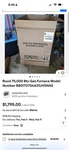 Dunkirk DKVLTA075NA0AAA/DKVLT-075 75,000 Btu Nat Gas Wall Boiler/less Pump 95%. Fixed Price $2662.50.
