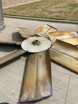 Refurbished 11' - 7 Blade Fan (from Bac Cooling Tower). Fixed Price $3600.00.