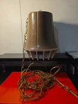 Vintage Emerson Mcm Swag Lamp With Heater Fan Space Mid Century Modern 774G. Fixed Price $125.00.