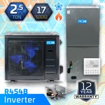 2.5 Ton Aciq Central Heat Pump Inverter Ducted Split System, Ehpd 17 SEER2. Fixed Price $3562.49.