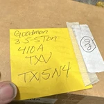 Goodman TX5N4 Thermal Expansion Valve 3.5 Ton 410A Central Air Conditioner. Fixed Price $42.50.