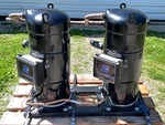 Copeland ZP236KCE-TED-251 20T X2 (40T Combined) Refrigeration Scroll Compressors. Fixed Price $11499.00.