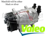 A/c Compressor W/clutch For Heavy Duty Valeo TM-16, 12V, 8 Grooves New Oem. Fixed Price $309.00.